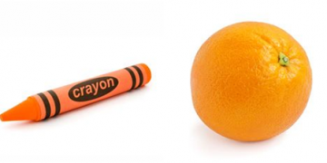 What Comes First, Orange (Fruit) or Orange (Color) ?