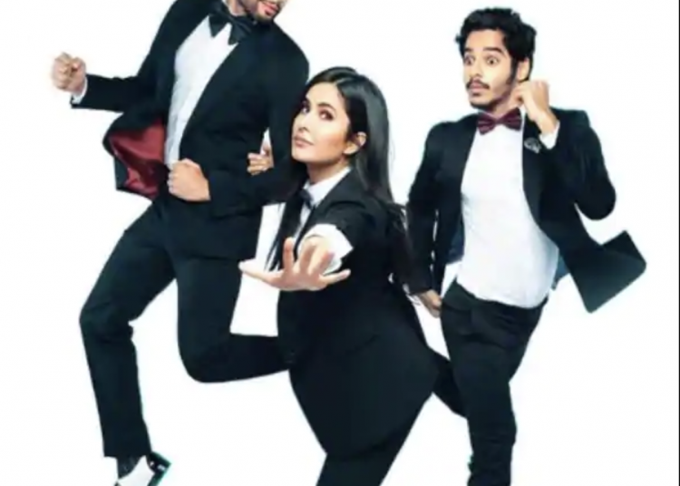 First Look Of Katrina Kaif, Siddhant Chaturvedi And Ishaan Khatter In Horror- Comedy Phone Bhoot