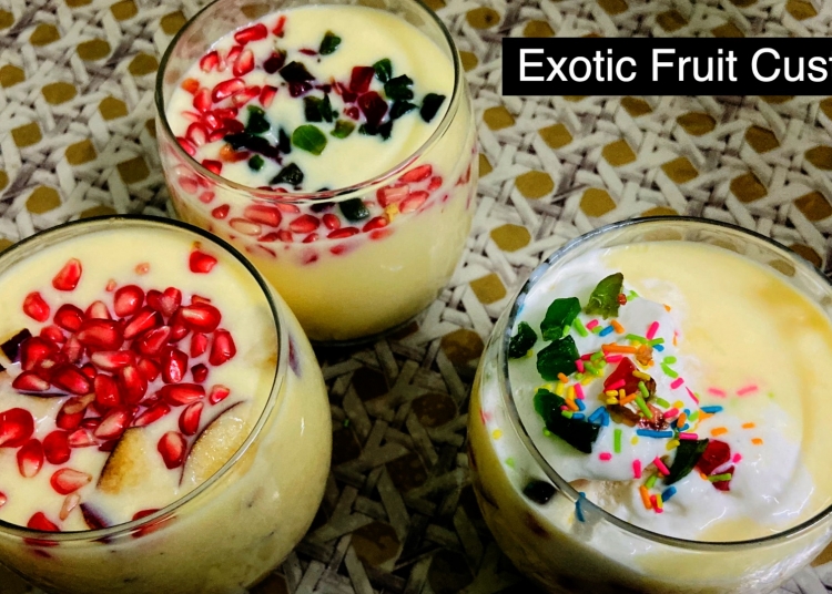 Exotic Fruit Custard
