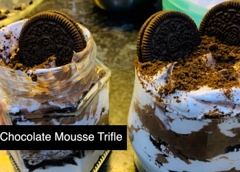 Only 3 Ingredient Chocolate Mousse Trifle