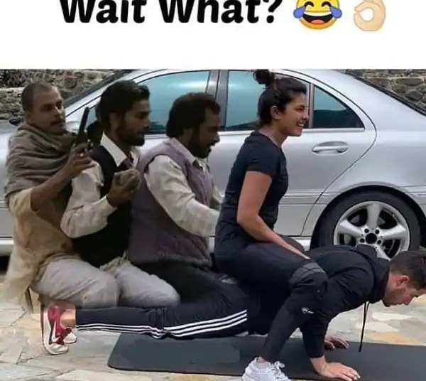 Monday Memes: As Priyanka Chopra Jonas Takes A Seat On Husband Nick Jonas’ Back, Social Media Bursts With Humour