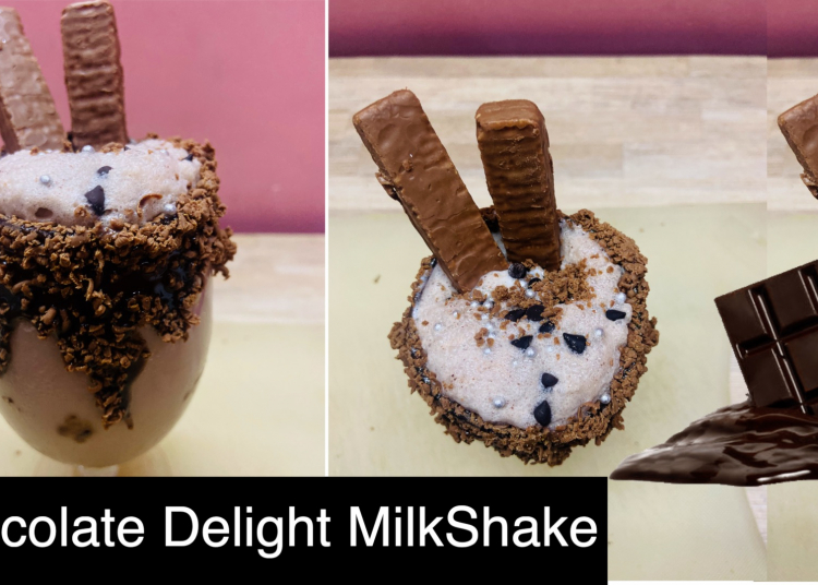 Tangy Thirsty: Chocolate delight milkshake